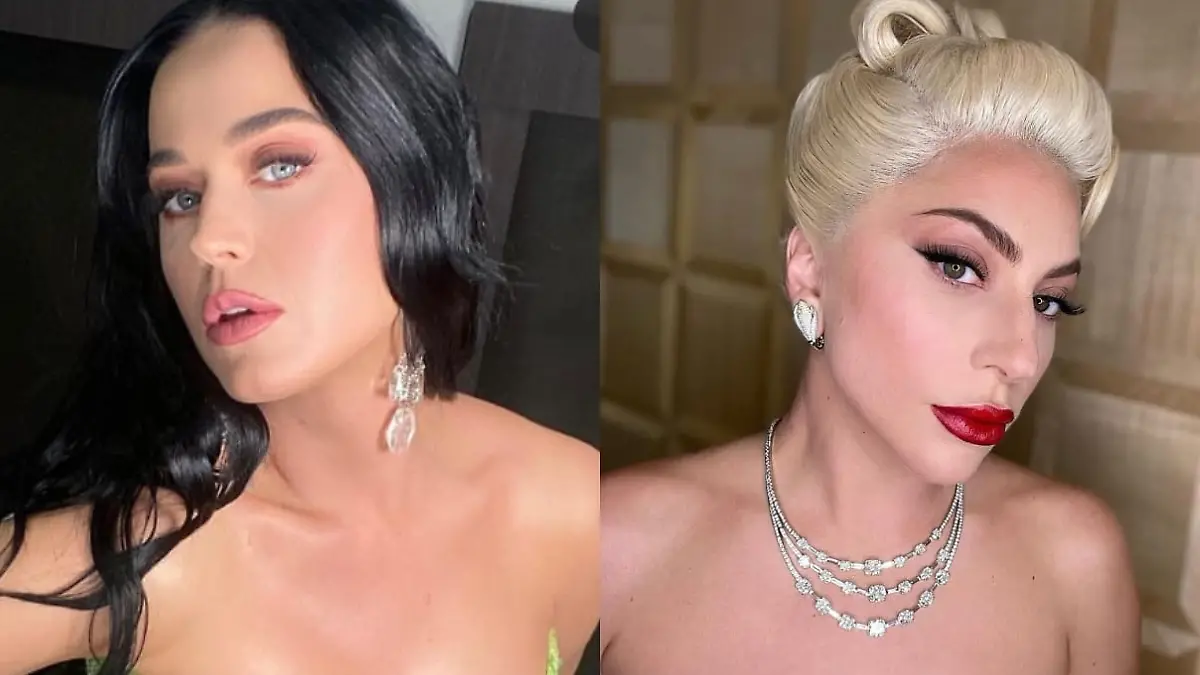 Katy Perry y Lady Gaga 